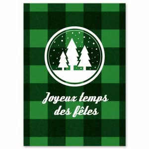 EDV-720 | SAPINS À CARREAUX II