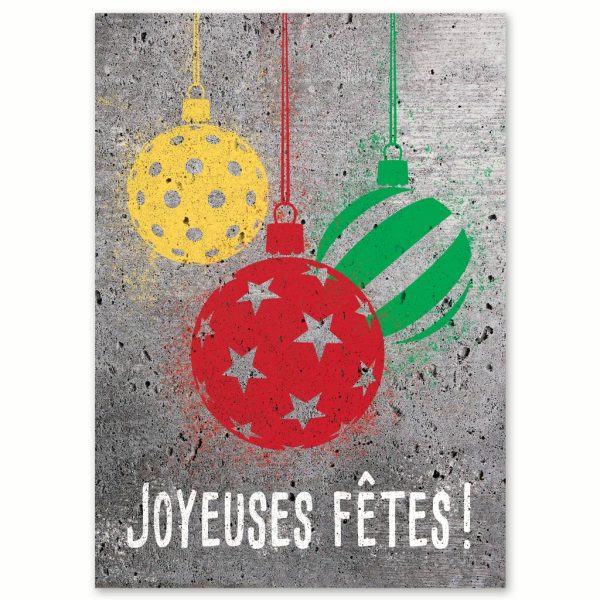 EDV-836 | BOULES DE NOËL SUR BÉTON